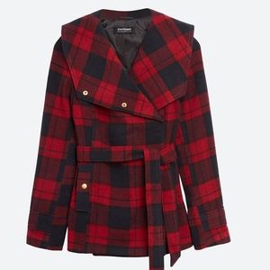 Buffalo Checkered Winter Coat - CoffeeShop Safi Jacket
